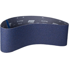 6″ × 48″ NorZon Plus R821 Narrow Belt 40 Grit Zirconia Alumina - Exact Tooling