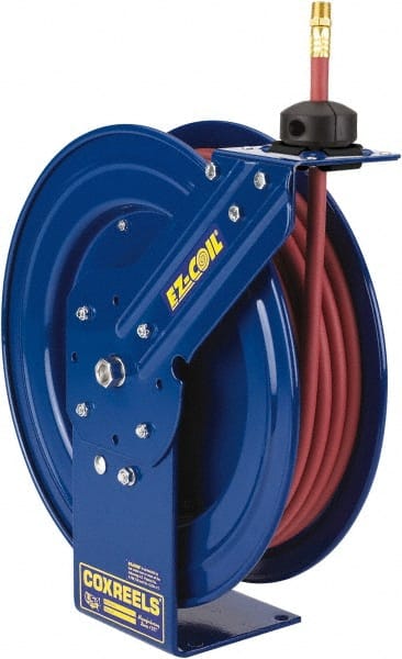 CoxReels - 25' Spring Retractable Hose Reel - 300 psi, Hose Included - Exact Tooling
