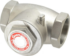 Sharpe Valves - 2" Stainless Steel Check Valve - FNPT x FNPT, 200 WOG - Exact Tooling