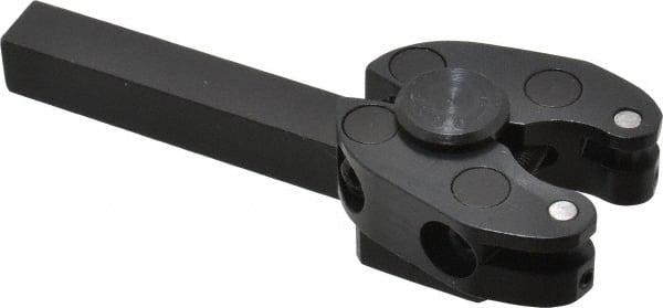 Made in USA - 5 Inch Overall Length x 1-1/8 Inch Overall Width, 0.06 to 3/4 Inch Capacity, Right Hand Cut, Scissor and Straddle Type Knurler - Exact Tooling