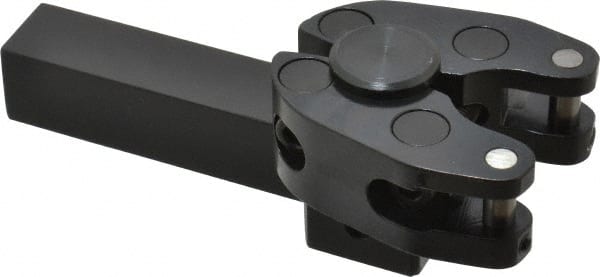 Made in USA - 5 Inch Overall Length x 1-5/8 Inch Overall Width, 0.19 to 1 Inch Capacity, Right Hand Cut, Scissor and Straddle Type Knurler - 3/4 Inch Diameter, 4 Inch Shank Length x 3/4 Inch Shank Width x 3/4 Inch Shank Height, Square Shank, KP Series - Exact Tooling