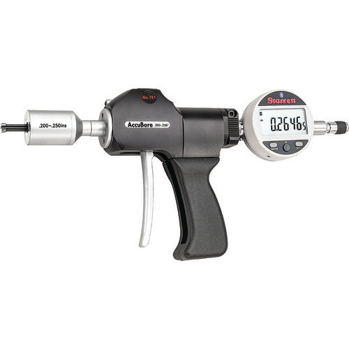 Starrett 781BXTZ-250 AccuBore Electronic Bore Gage with Bluetooth, SPC Output, .200-.250″ Range, .00005″ Resolution - Exact Tooling