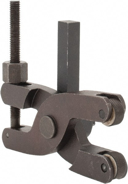 Value Collection - 2-1/8 Inch Capacity, Scissor and Straddle Type Knurler - 3/4 Inch Diameter, 6 Inch Shank Length x 5/8 Inch Shank Width Square Shank, KP Series - Exact Tooling