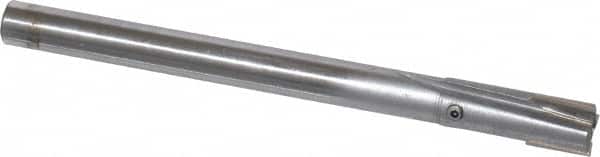 Made in USA - 3/8" Diam, 5/16" Shank, Diam, 3 Flutes, Straight Shank, Interchangeable Pilot Counterbore - Exact Tooling