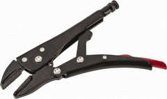 Proto - 7-15/32" OAL Standard Jaw Locking Pliers - 1/2" Jaw Width, 1-1/2" Jaw Depth, 1-21/32" Jaw Opening, Standard Handle - Exact Tooling