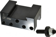 Dorian Tool - Series CA, #1 Turning & Facing Tool Post Holder - 400 to 500mm Lathe Swing, 3" OAH x 4-1/2" OAL, 1-1/4" Max Tool Cutting Size, 1-15/16" Centerline Height - Exact Tooling