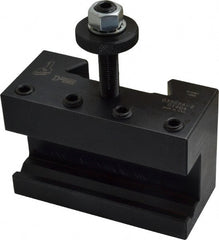 Dorian Tool - Series CXA, #2 Boring, Turning & Facing Tool Post Holder - 350 to 430mm Lathe Swing, 2-1/4" OAH x 3-3/4" OAL, 3/4" Max Tool Cutting Size, 1-5/8" Centerline Height - Exact Tooling