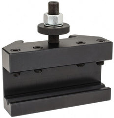Dorian Tool - Series DA, #2 Boring, Turning & Facing Tool Post Holder - 500mm Lathe Swing, 3.49" OAH x 6" OAL, 1-1/2" Max Tool Cutting Size, 76.07mm Centerline Height - Exact Tooling