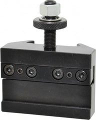 Dorian Tool - Series AXA, #7-71C Cut-Off & Grooving Tool Post Holder - 300mm & Under Lathe Swing, 1-3/4" OAH x 1-1/4" OAL, 36.12mm Centerline Height - Exact Tooling