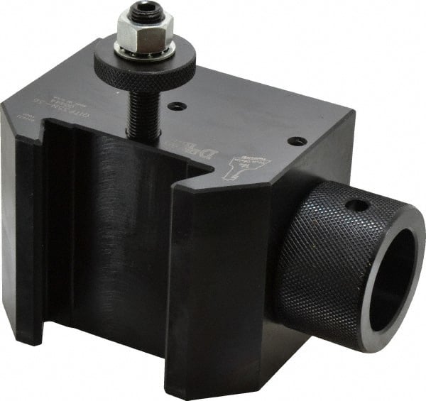 Dorian Tool - Series CXA, #36 5C Collet Tool Post Holder - 400mm Lathe Swing, 2-3/4" OAH x 4-1/2" OAL, 46.61mm Centerline Height - Exact Tooling