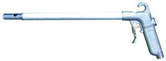 Value Collection - 150 Max psi High Power Venturi Nozzle Pistol Grip Blow Gun - 1/4 NPT Inlet, 48" Tube Length, Aluminum - Exact Tooling