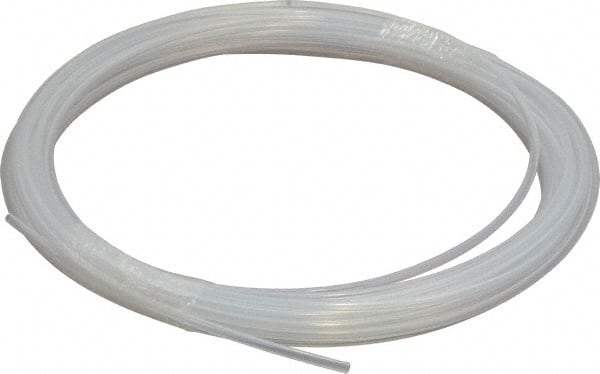 Parker - 1/8" ID x 3/16" OD, 1/32" Wall Thickness, 50' Long, PTFE FEP Tube - Natural, 196 Max psi - Exact Tooling