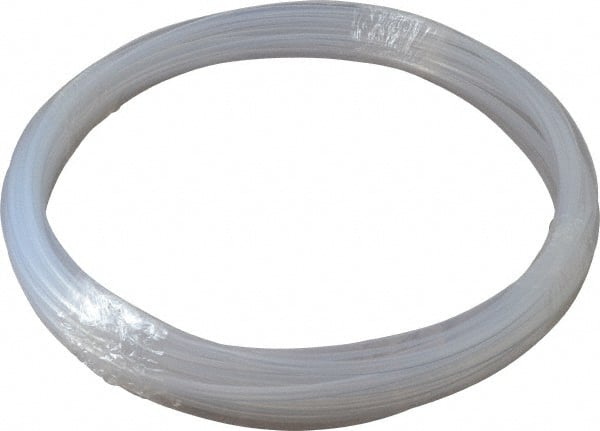 Parker - 1/4" ID x 5/16" OD, 1/32" Wall Thickness, 50' Long, PTFE FEP Tube - Natural, 120 Max psi - Exact Tooling