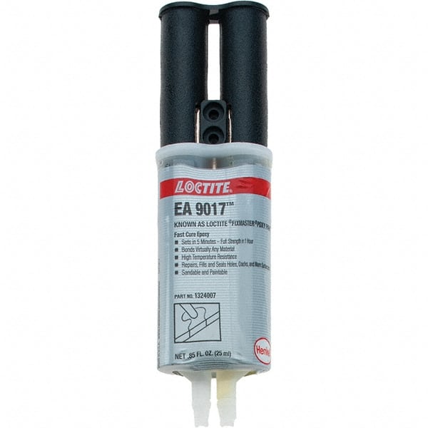 Loctite - 10 oz Syringe Two Part Epoxy - 1 min Working Time - Exact Tooling