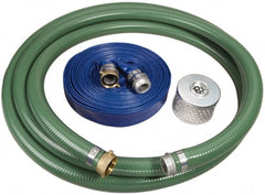 Alliance Hose & Rubber - Suction and Discharge Pump Hose Kits - For Use with 1-1/2 Inch Pumps - Exact Tooling