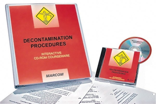 Marcom - Decontamination Procedures, Multimedia Training Kit - 45 min Run Time CD-ROM, English & Spanish - Exact Tooling