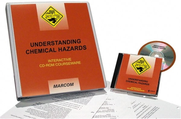 Marcom - Understanding Chemical Hazards, Multimedia Training Kit - 45 min Run Time CD-ROM, English & Spanish - Exact Tooling