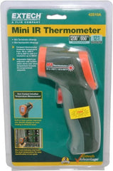 Extech - -50 to 650°C (-58 to 1200°F) Infrared Thermometer - 12:1 Distance to Spot Ratio - Exact Tooling