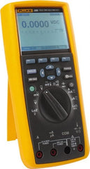 Fluke - 289, CAT IV, CAT III, 1,000 VAC/VDC, Digital True RMS Auto Ranging Manual Ranging Multimeter - 500 mOhm, Measures Voltage, Capacitance, Current, Frequency, Resistance, Temperature - Exact Tooling