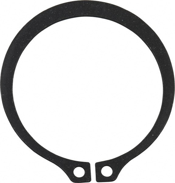 Value Collection - 1.769" Groove Diam, 1-7/8" Shaft Diam, Phosphate Spring Steel, Snap External Retaining Rings - 0.068" Groove Width, 0.062" Ring Thickness - Exact Tooling