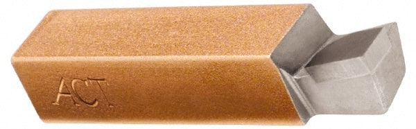 Made in USA - 3/8 x 3/8" Shank, Square Shank Boring Single Point Tool Bit - TSE-6, Grade C5 - Exact Tooling