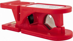 Value Collection - 1/2" Pipe Capacity, Tube Cutter - Cuts Plastic - Exact Tooling
