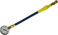 Coilhose Pneumatics - 0 to 160 psi Dial Ball Tire Pressure Gauge - 7' Hose Length - Exact Tooling