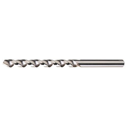#1 RHS / RHC HSS 118 Degree Radial Point High Helix Taper Length Drill - Bright - Exact Tooling