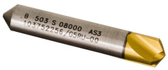 Kennametal - 30mm Body Diam, 118°, 69mm OAL, Solid Carbide Spotting Drill - Exact Tooling