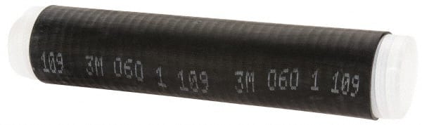 3M - 305mm Long, 2:1, EPDM Rubber Cold Shrink Electrical Tubing - Black - Exact Tooling
