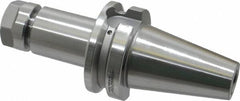 Accupro - 0.039" to 0.511" Capacity, 4" Projection, BT40 Taper Shank, ER20 Collet Chuck - 0.0002" TIR, Through-Spindle & DIN Flange Coolant - Exact Tooling