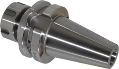 Accupro - 0.039" to 0.629" Capacity, 2-1/4" Projection, BT40 Taper Shank, ER25 Collet Chuck - 0.0002" TIR, Through-Spindle & DIN Flange Coolant - Exact Tooling