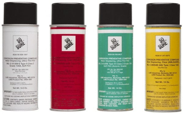 Ability One - Rust Removers & Corrosion Inhibitors; Type: Corrosion Inhibitor ; Container Size Range: 16 oz. - Exact Tooling