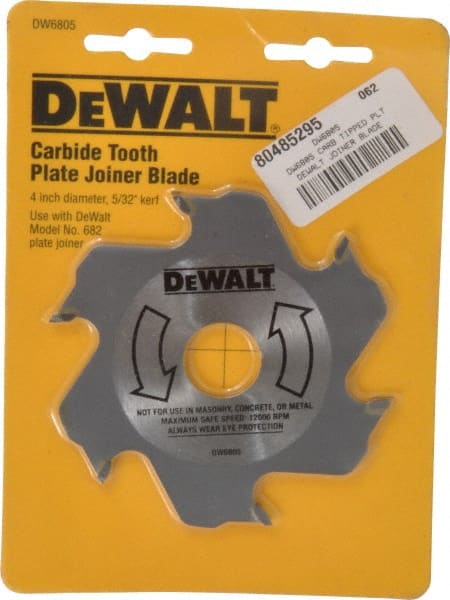 DeWALT - Power Planer & Joiner Accessories Accessory Type: Plate Joiner Blade For Use With: DW682K Planer - Exact Tooling
