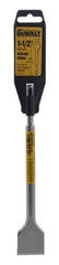 DeWALT - 1-1/2" Head Width, 10" OAL, 3/4" Shank Diam, Scaling Chisel - SDS Plus Drive, SDS Plus Shank, Steel - Exact Tooling