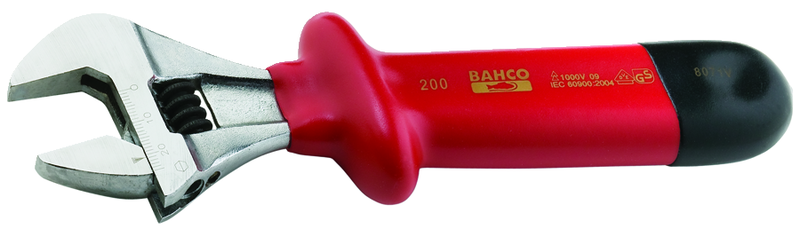 1000V Insulated Adjustable Wrench - 6" - Exact Tooling