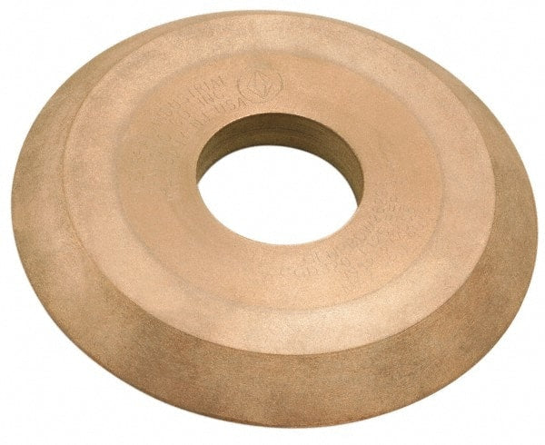 3M - 5" Diam, 1-1/4" Hole Size, 1/4" Overall Thickness, 320 Grit, Type 1 Tool & Cutter Grinding Wheel - Extra Fine Grade, Diamond, Resinoid Bond - Exact Tooling