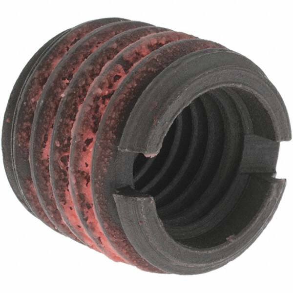 Value Collection - 1/2-13 Internal, 3/4-10 External, UNC, 0.656" Insert Length, Thread Locking Repair Inserts - Carbon Steel, Bright Finish, Use Tool 500-7 - Exact Tooling