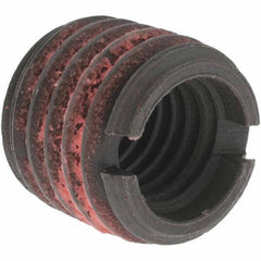 Value Collection - 1/2-13 Internal, 3/4-10 External, UNC, 0.656" Insert Length, Thread Locking Repair Inserts - Carbon Steel, Bright Finish, Use Tool 500-7 - Exact Tooling