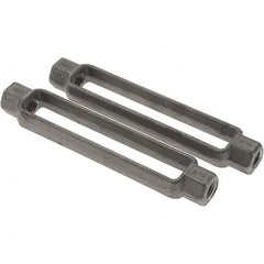 Value Collection - 3,500 Lb Load Limit, 5/8" Thread Diam, 6" Take Up, Steel Turnbuckle Body Turnbuckle - 7-7/8" Body Length, 15/16" Neck Length - Exact Tooling