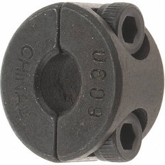 Value Collection - 6mm Bore, Steel, Two Piece Shaft Collar - 3/4" Outside Diam - Exact Tooling