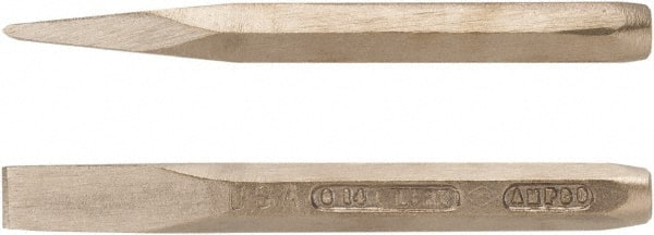 Ampco - 12" OAL x 7/8" Blade Width Nonsparking Cold Chisel - Exact Tooling