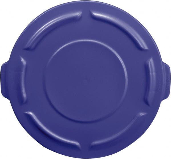 Rubbermaid - Round Lid for Use with 55 Gal Round Trash Cans - Blue, For Brute Trash Cans - Exact Tooling