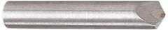 Value Collection - 1/2 Carat Lapped Chisel Single Point Diamond Dresser - 2-1/2" Long x 7/16" Shank Diam, 60° Included Angle - Exact Tooling