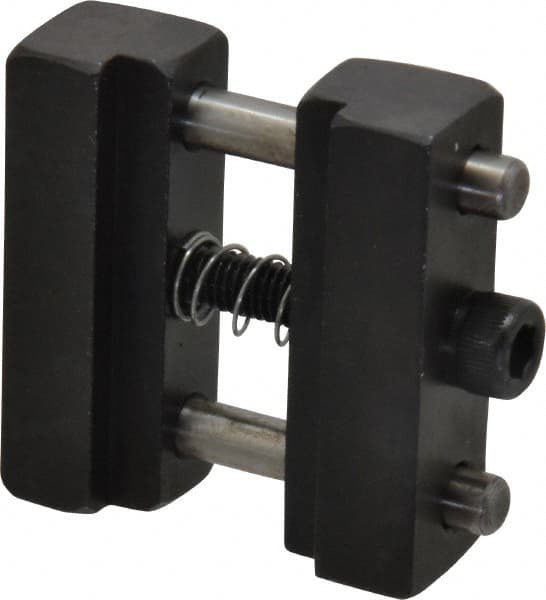 Gibraltar - 1 Piece Vise Work Stop - Steel, 1-7/16" Long, 1" Wide - Exact Tooling