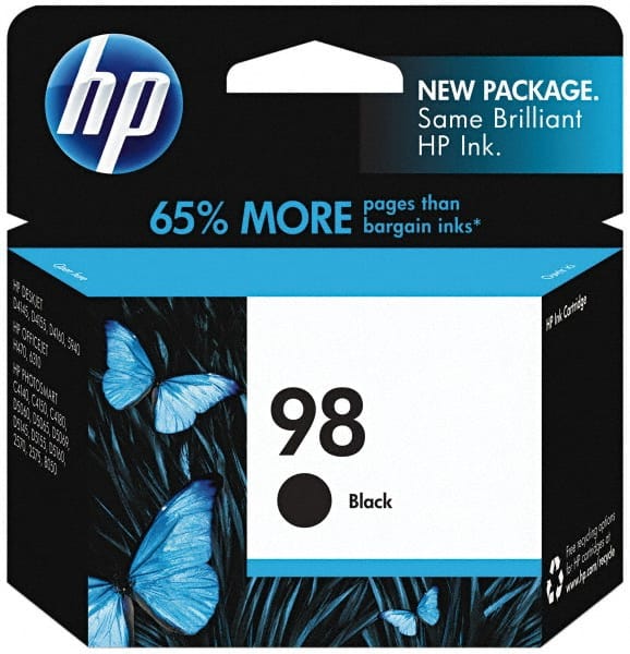 Hewlett-Packard - Black Ink Cartridge - Use with HP Photosmart 2570, 2575, D5060, D5065, D5069, D5145, D5155, D5160, 8050, Deskjet D4145, D4155, D4160, 6310, 5940 - Exact Tooling