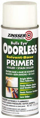 Zinsser - 15 oz Flat White Spray Primer - 350 to 450 Sq Ft Coverage, Quick Drying - Exact Tooling