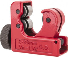 Value Collection - 1/8" to 1-1/8" Pipe Capacity, Tube Cutter - Cuts Copper - Exact Tooling