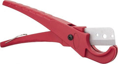 Value Collection - 1/2" to 1-1/2" Pipe Capacity, Pipe Cutter - Cuts Plastic - Exact Tooling