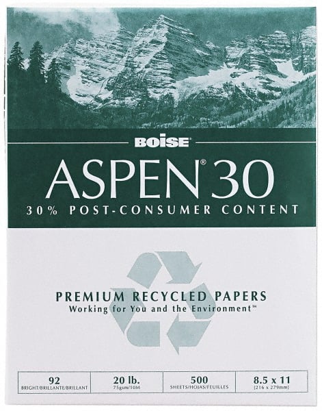 Boise - 8-1/2" x 11" White Copy Paper - Use with Laser Printers, High-Speed Copiers, Plain Paper Fax Machines - Exact Tooling